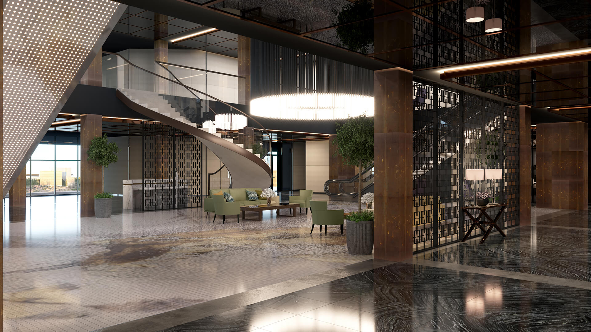 مجمع قرية دجلة في بغداد 