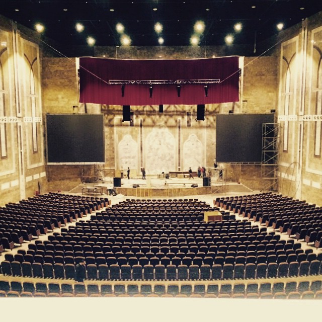 مشروع تابع لوزارة الأوقاف (قاعة مؤتمرات في بغداد) 